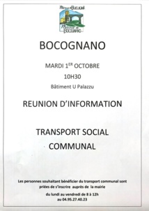 REUNION TRANSPORT SOCIAL COMMUNAL